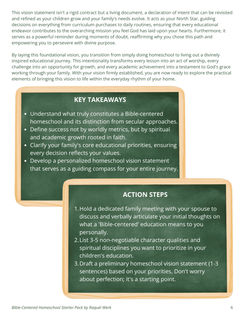 Bible-Centered Homeschool: Starter Pack - Image 6