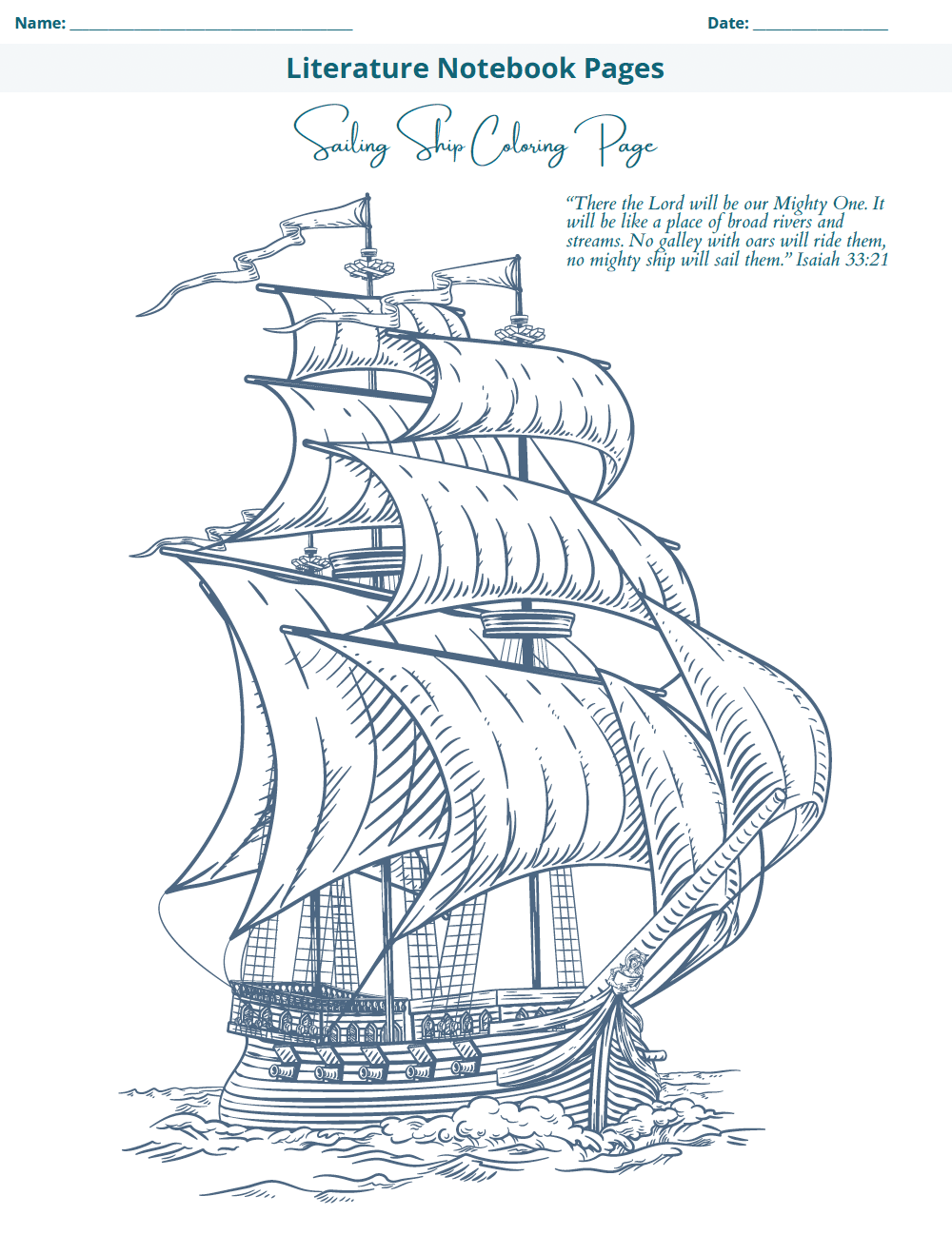 Literature Study ~ Trail Blazer of the Seas - Image 9