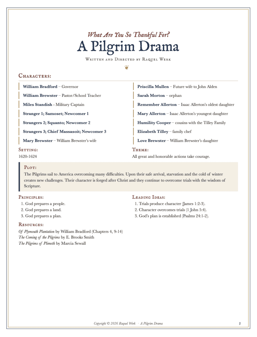 A Pilgrim Drama Script - Image 6