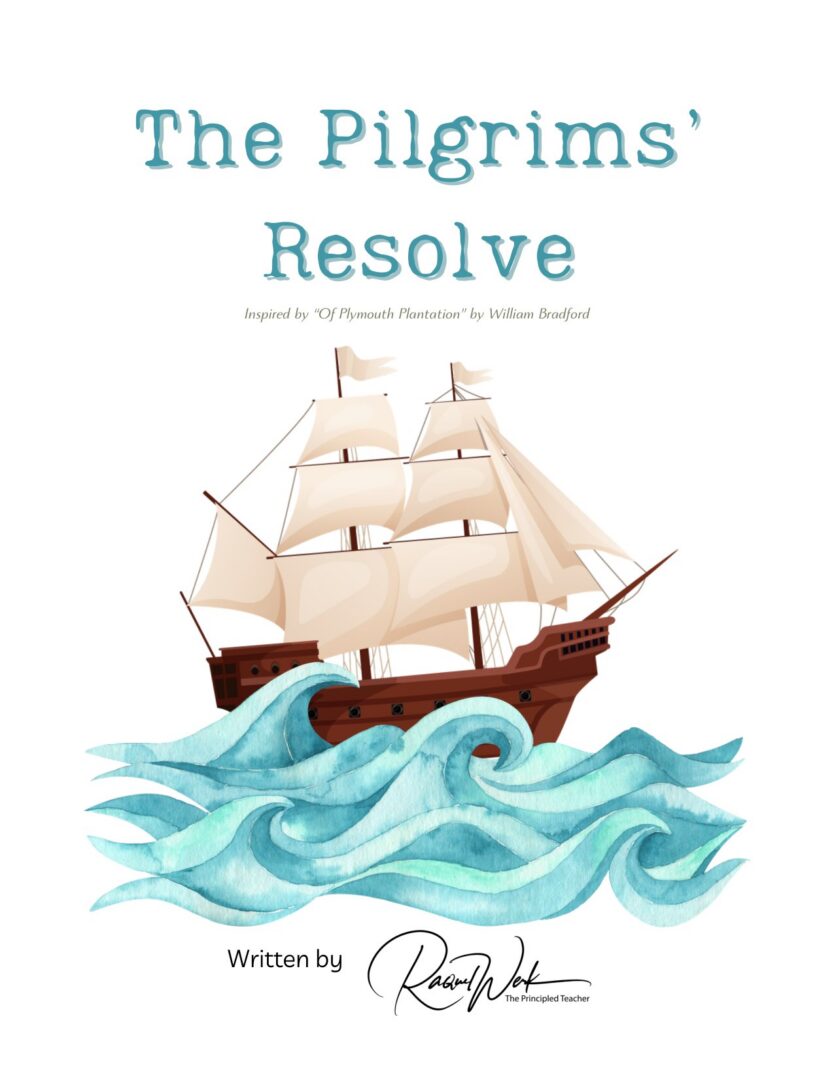 The Pilgrims' Resolve ebook cover, written by Raquel Werk