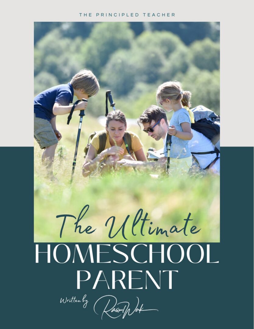 The Ultimate Homeschool Parent cover, written by Raquel Werk